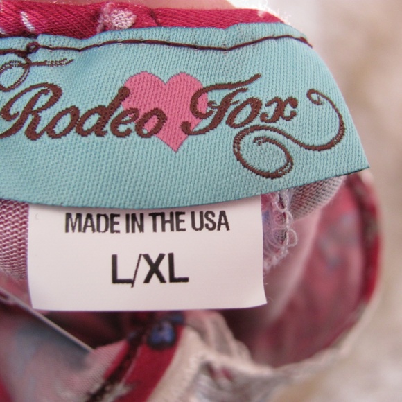 Rodeo Fox Cranberry Field Bell-Sleeve Tunic Bran - Picture 6 of 8